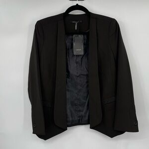 NEW! Color Block Black Blazer